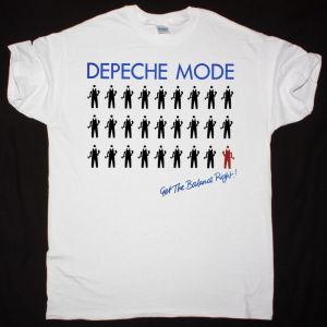 DEPECHE MODE GET THE BALANCE RIGHT NEW WHITE T-SHIRT