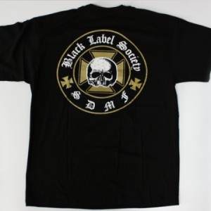 BLACK LABEL SOCIETY LOGO NEW BLACK T-SHIRT
