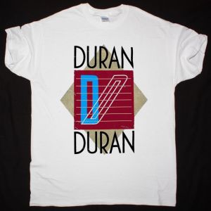 DURAN DURAN LOGO SEVEN AND THE RAGGED TIGER NEW WHITE T-SHIRT