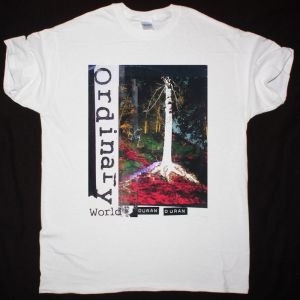 DURAN DURAN ORDINARY WORLD NEW WHITE T-SHIRT