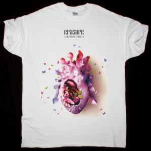 ERASURE TOMORROW'S WORLD NEW WHITE T SHIRT