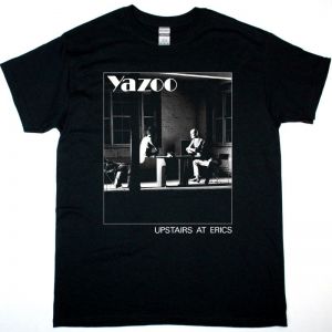 YAZOO UPSTAIRS AT ERICS NEW BLACK T-SHIRT