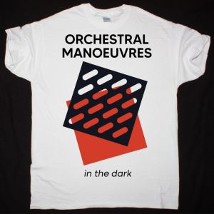 ORCHESTRAL MANOEUVRES IN THE DARK ALBUM COVER NEW WHITE T-SHIRT