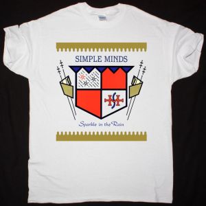 SIMPLE MINDS SPARKLE IN THE RAIN NEW WHITE T SHIRT