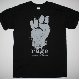 RAGE AGAINST THE MACHINE FIST LOGO NEW BLACK T-SHIRT