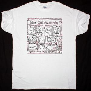 THE COMMUNARDS YOU ARE MY WORLD NEW WHITE T-SHIRT