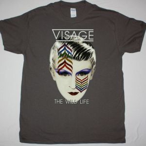 VISAGE THE WILD LIFE NEW GREY T-SHIRT