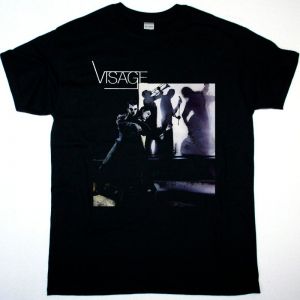 VISAGE VISAGE NEW BLACK T-SHIRT