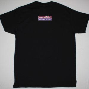 DEPECHE MODE WALKING IN MY SHOES NEW BLACK T-SHIRT