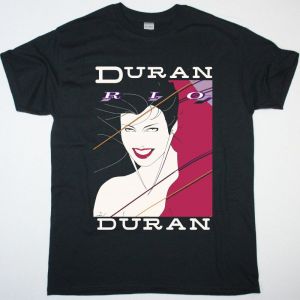 DURAN DURAN RIO NEW BLACK T-SHIRT