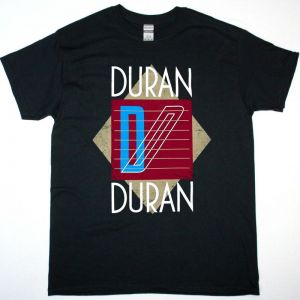 DURAN DURAN LOGO SEVEN AND THE RAGGED TIGER NEW BLACK T-SHIRT
