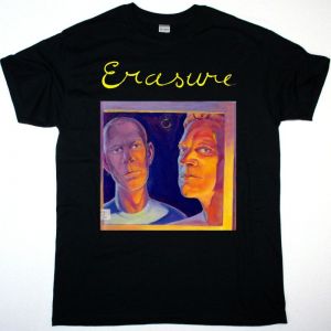 ERASURE ERASURE NEW BLACK T SHIRT