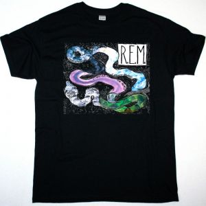 R.E.M. RECKONING NEW BLACK T-SHIRT