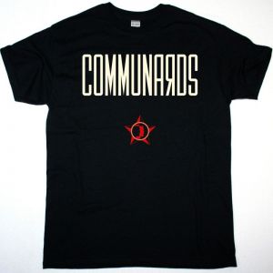 THE COMMUNARDS COMMUNARDS NEW BLACK T-SHIRT