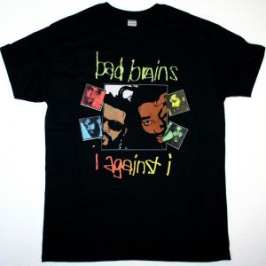 BAD BRAINS I AGAINST I NEW BLACK T SHIRT
