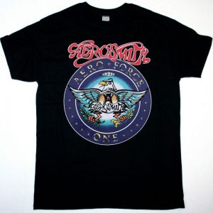AEROSMITH PUMP TOUR NEW BLACK TSHIRT