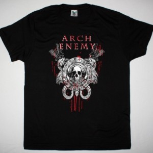 ARCH ENEMY REVOLUTION BEGINS 2 NEW BLACK T-SHIRT