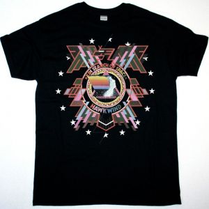 HAWKWIND IN SEARCH OF SPACE NEW BLACK T-SHIRT