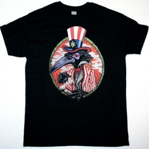 BLACK CROWES HIGH AS THE MOON TOUR NEW BLACK T-SHIRT