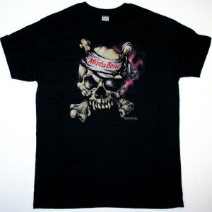GREAT WHITE MISTA BONE TOUR 1989 NEW BLACK-TSHIRT