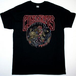 GUNS N ROSES USE YOUR ILLUSION US TOUR NEW BLACK T-SHIRT