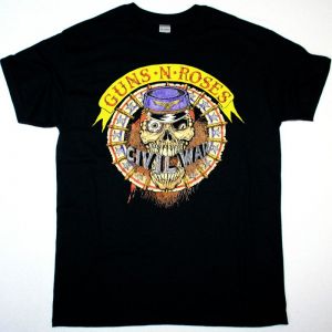 GUNS N ROSES GET IN THE RING NEW BLACK T-SHIRT