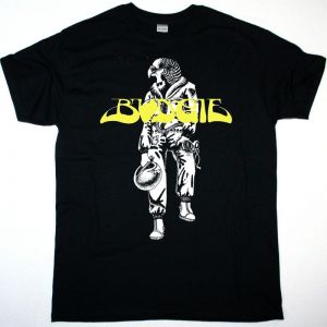 BUDGIE LOGO NEW BLACK T-SHIRT