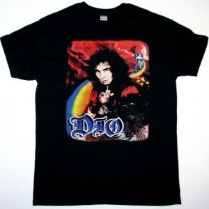 DIO LOCK UP THE WOLVES WORLD TOUR  NEW BLACK T-SHIRT