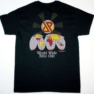 JUDAS PRIEST POINT OF ENTRY TOUR  NEW BLACK T-SHIRT