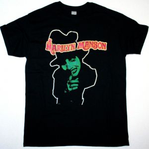 MARILYN MANSON DOPE FIEND NEW BLACK T-SHIRT