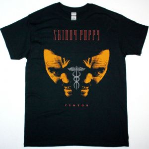 SKINNY PUPPY CENSOR NEW BLACK T-SHIRT