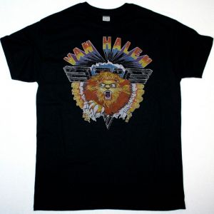 VAN HALEN DIVER DOWN NEW BLACK T SHIRT