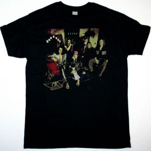 AEROSMITH NINE LIVES NORTH AMERICAN TOUR 1997 NEW BLACK TSHIRT