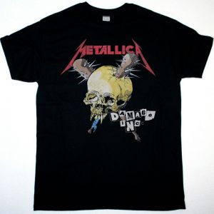 METALLICA DAMAGE INC TOUR NEW BLACK T-SHIRT