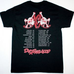 MOTLEY CRUE BAND DR FEELGOOD TOUR  NEW BLACK T-SHIRT