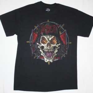 SLAYER US TOUR 07  NEW BLACK T-SHIRT