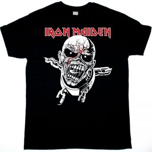 IRON MAIDEN PIECE OF MIND GRAPHIC TEE NEW BLACK T-SHIRT