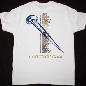QUEENSRŸCHE PROMISED LAND TOUR BAND 1995 NEW WHITE T-SHIRT