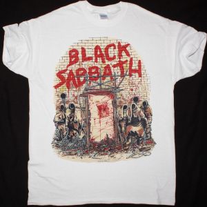 BLACK SABBATH MOB RULES TOUR NEW WHITE T-SHIRT