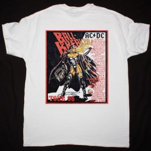 AC DC BALLBREAKER AC/DC NEW WHITE T-SHIRT