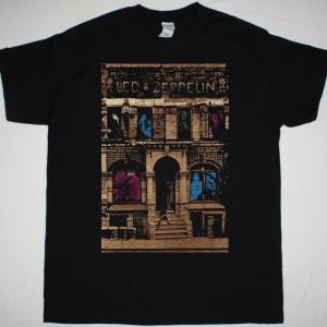 LED ZEPPELIN PHYSICAL GRAFFITI  NEW BLACK T SHIRT