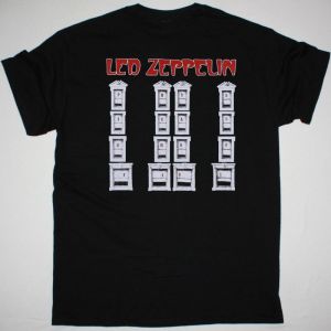 LED ZEPPELIN PHYSICAL GRAFFITI  NEW BLACK T SHIRT