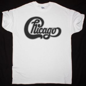 CHICAGO ON TOUR 1984 NEW WHITE T-SHIRT