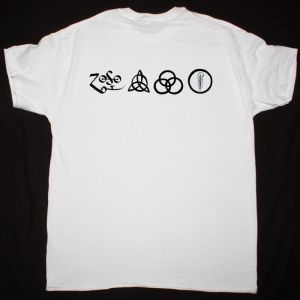 LED ZEPPELIN SWAN SONG WHITE NEW WHITE T SHIRT