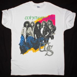 WHITESNAKE NORTH AMERICA TOUR NEW WHITE T-SHIRT