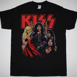 KISS GENE SIMMONS IT’S A DIRTY JOB NEW BLACK T-SHIRT