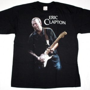 ERIC CLAPTON NEW BLACK T-SHIRT