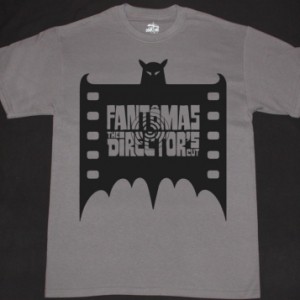 FANTOMAS BAT  NEW GREY T-SHIRT