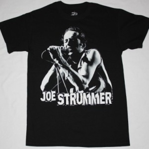 JOE STRUMMER THE CLASH NEW BLACK T-SHIRT