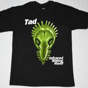 TAD INFRARED RIDING HOOD 1995 NEW BLACK T-SHIRT